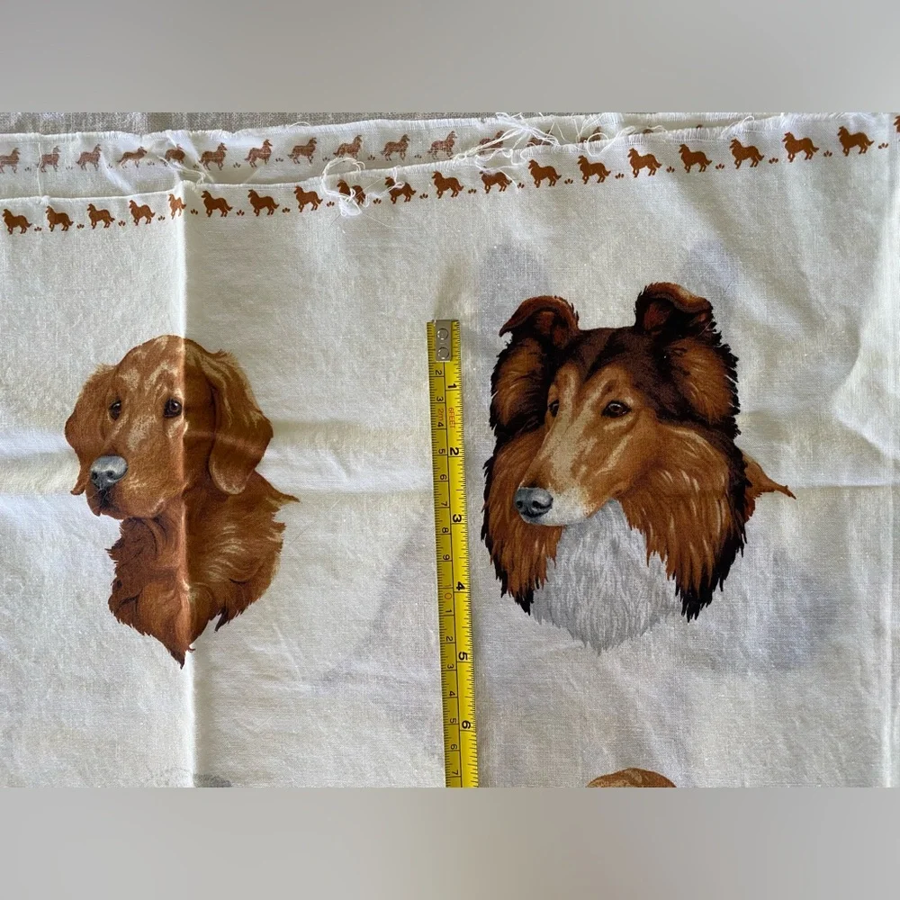 Dog Breed Patterned Fabric - Picture 6 of 9